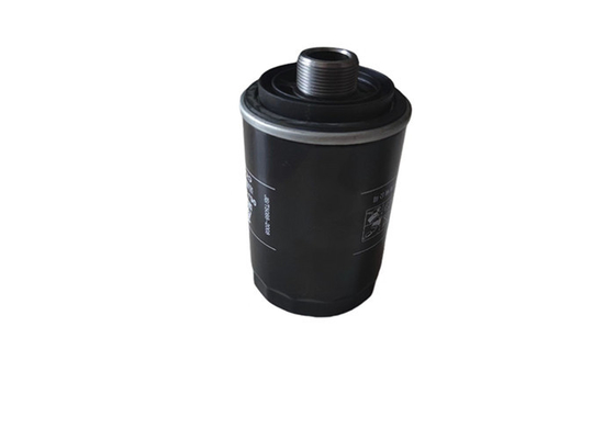 VW AUDI के लिए वाहन तेल फ़िल्टर 06J 115 561 B 06J115403C पर काला पेंच